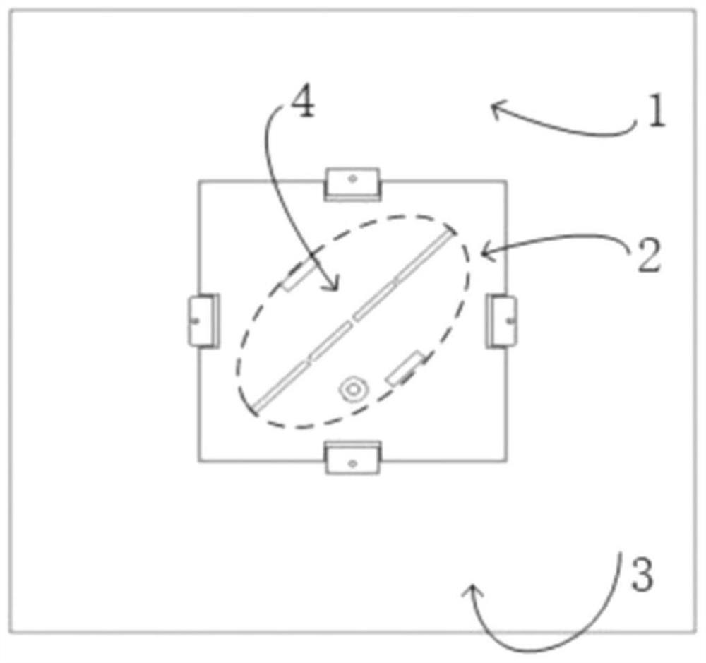 Circularly polarized microstrip antenna with low profile, high gain and wide axial ratio beam