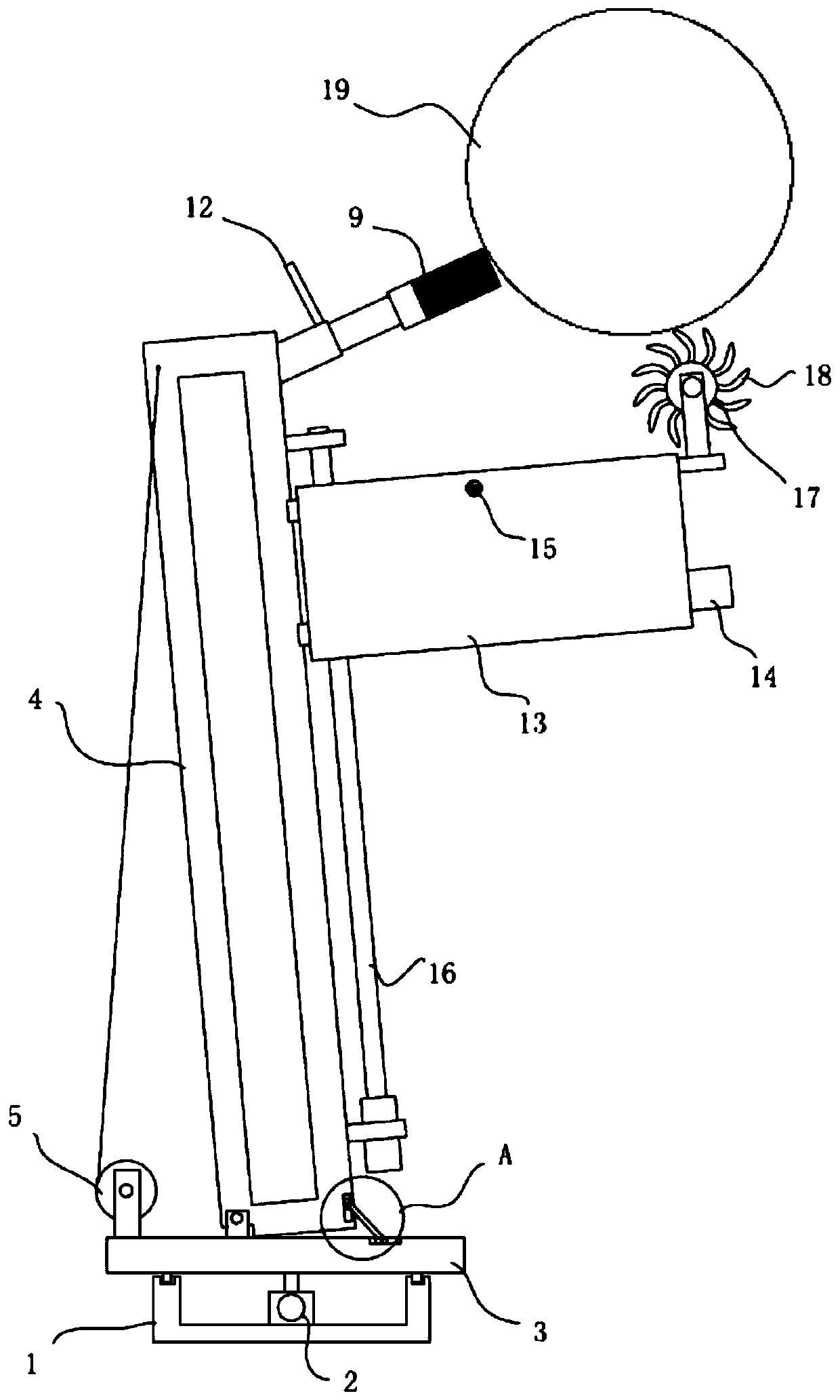 Mill cleaning device