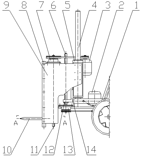 Agricultural light-weight electric straw bale forking and loading vehicle