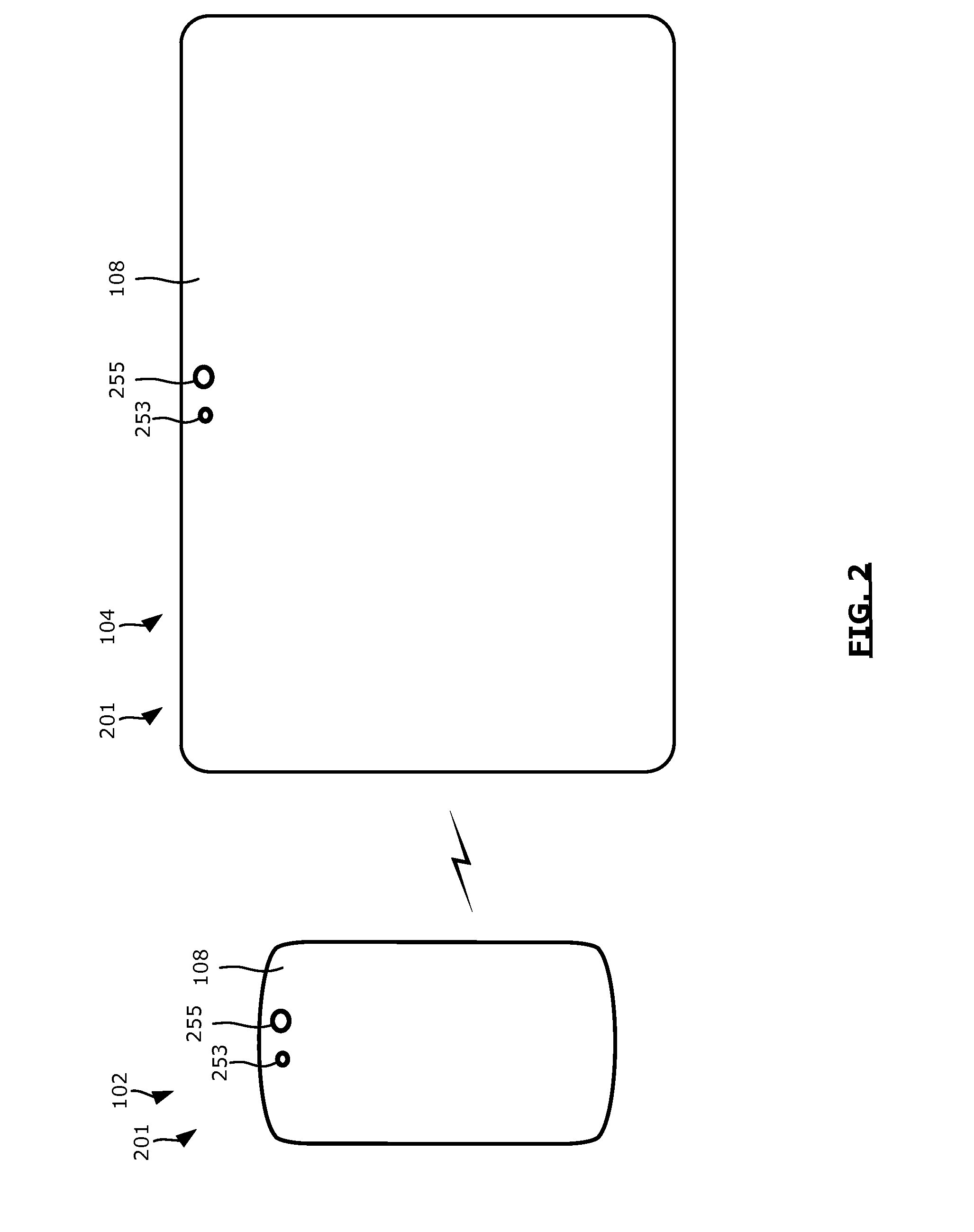 Method and device for sharing a camera feature