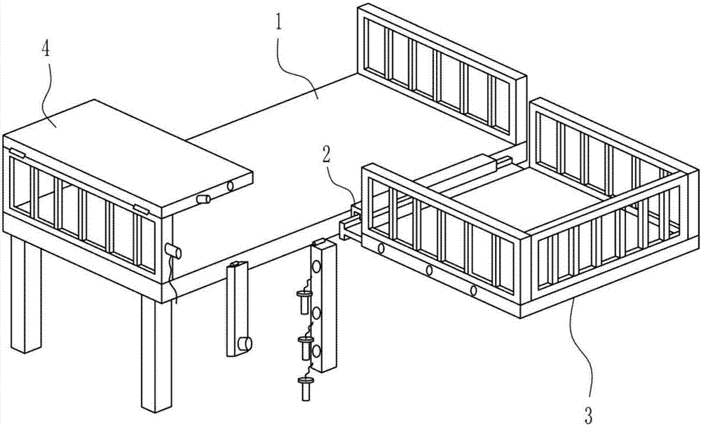 Multifunctional bed for obstetrics and gynecology