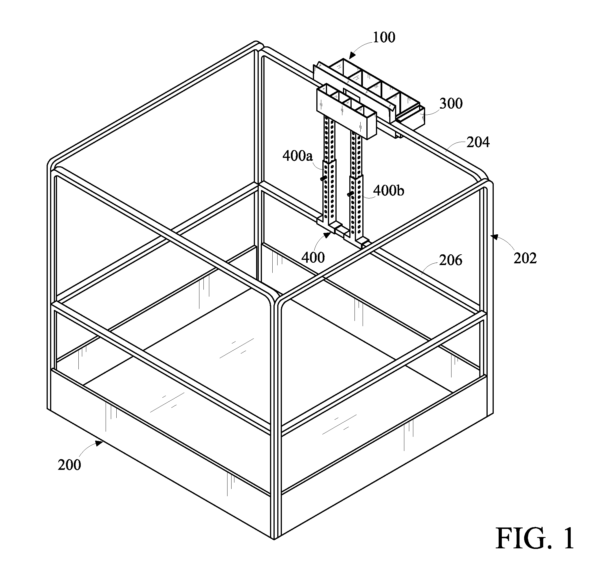 Article holding device for aerial work platform