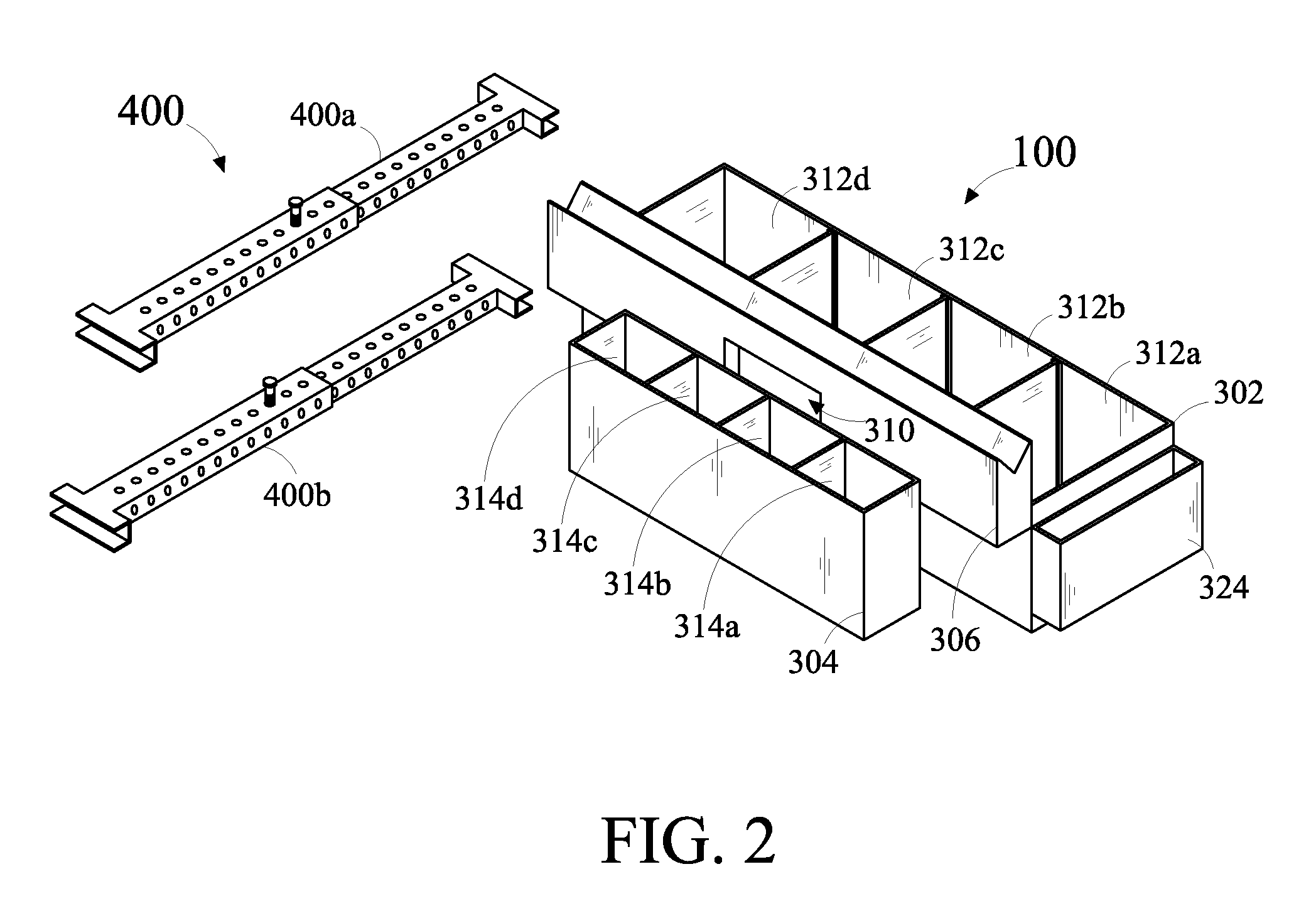 Article holding device for aerial work platform