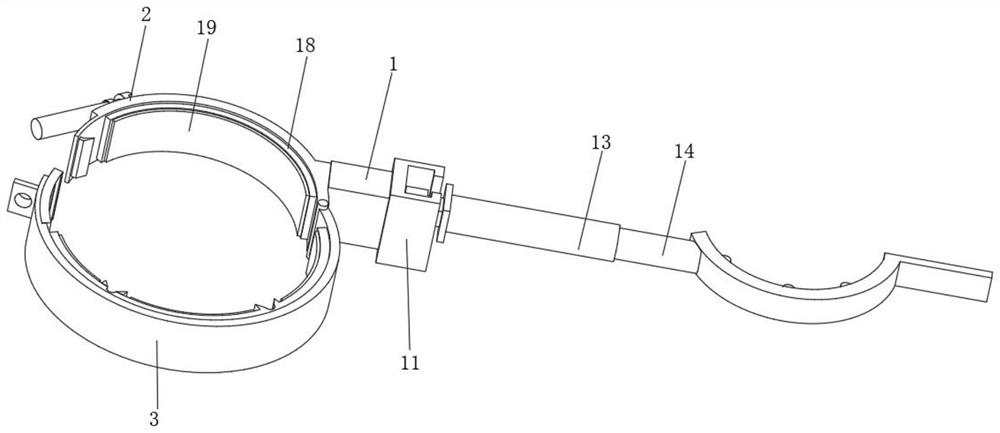 Auxiliary blanking device for automobile shaft parts based on magnetic strip adsorption