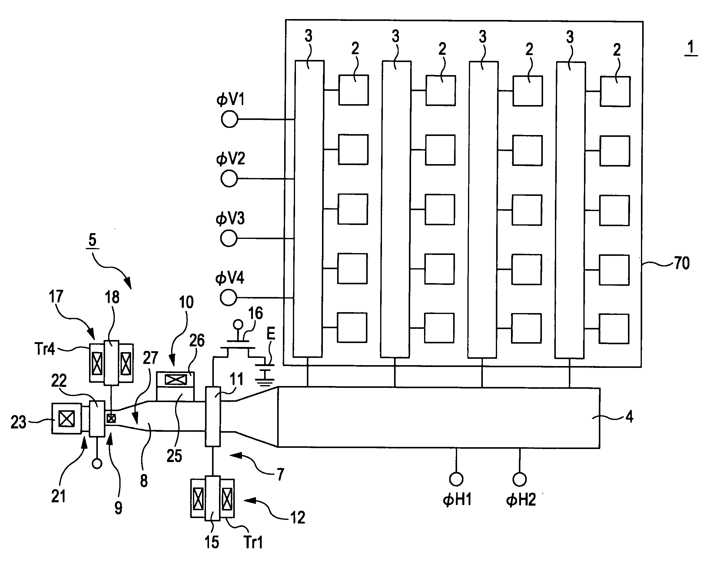 Solid-state image pickup device and driving method therefor, and electronic apparatus