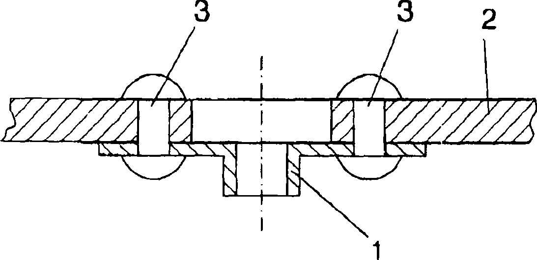 System for integrating rivet nuts into plastic components