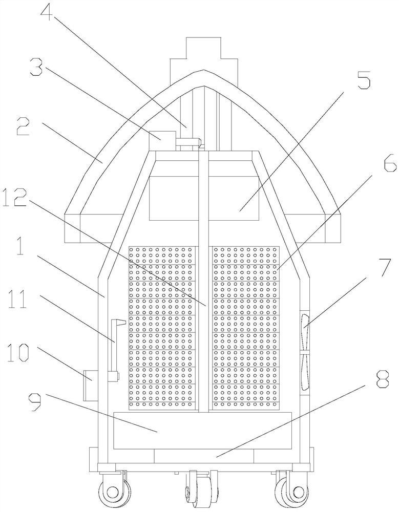 Novel whole lamb roasting furnace