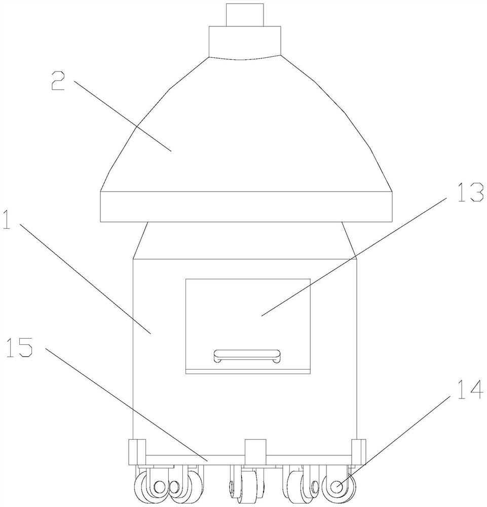 Novel whole lamb roasting furnace