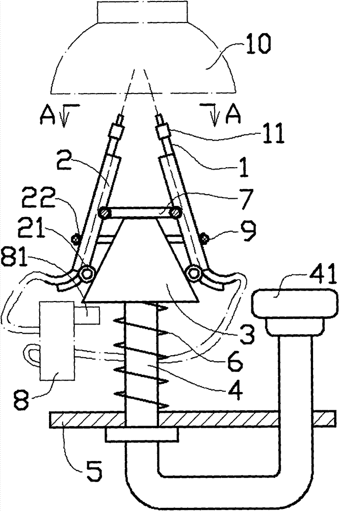 Circumferential expansion flushing device