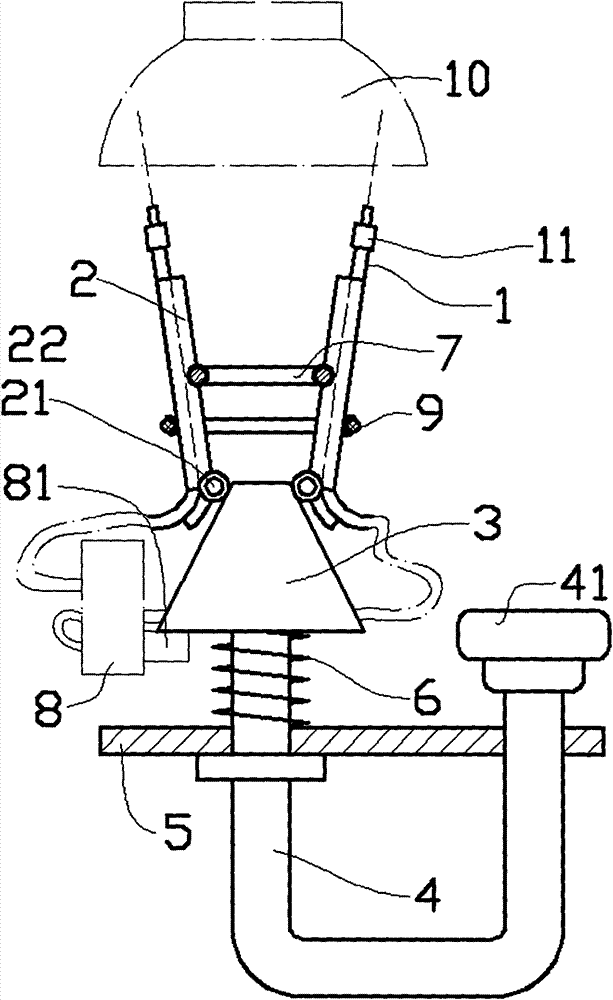 Circumferential expansion flushing device