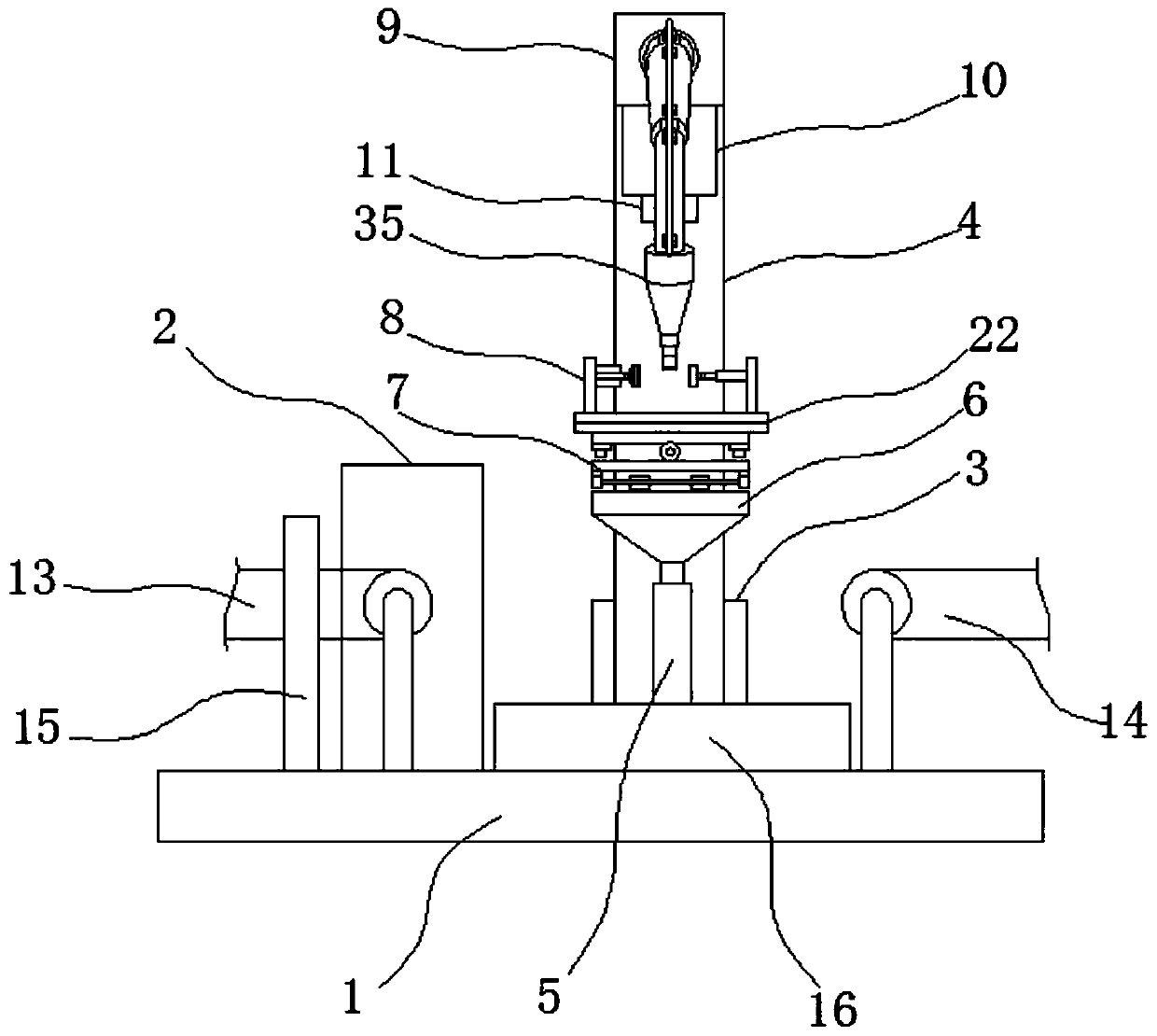 A complex special-shaped multi-position laser marking equipment