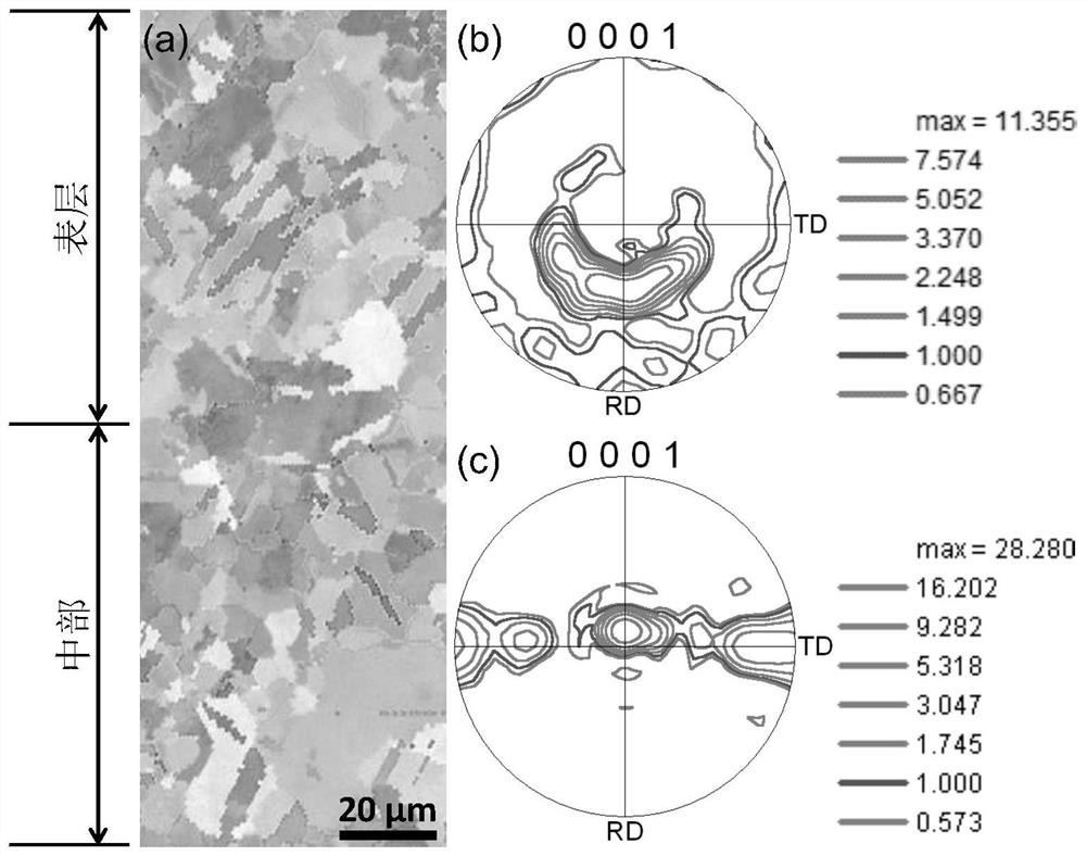 High bulging and high impact resistance magnesium alloy sheet and preparation method thereof