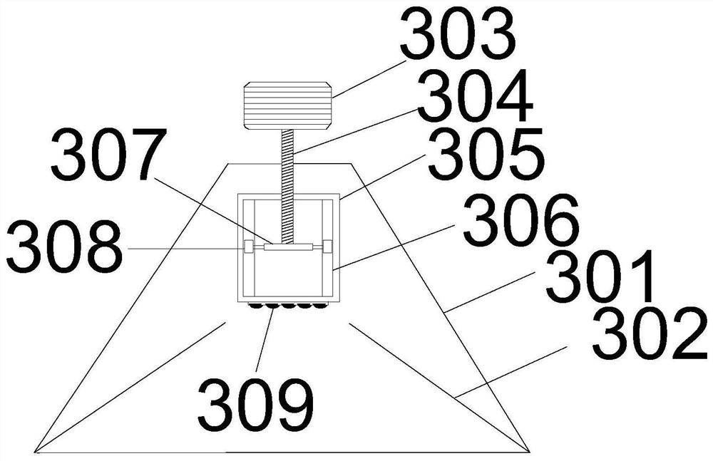 An adjustable ENT examination device