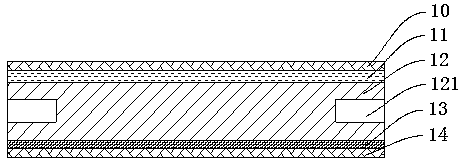 Cross laminated timber (CLT) decorating plate and connecting device thereof