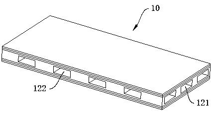 Cross laminated timber (CLT) decorating plate and connecting device thereof
