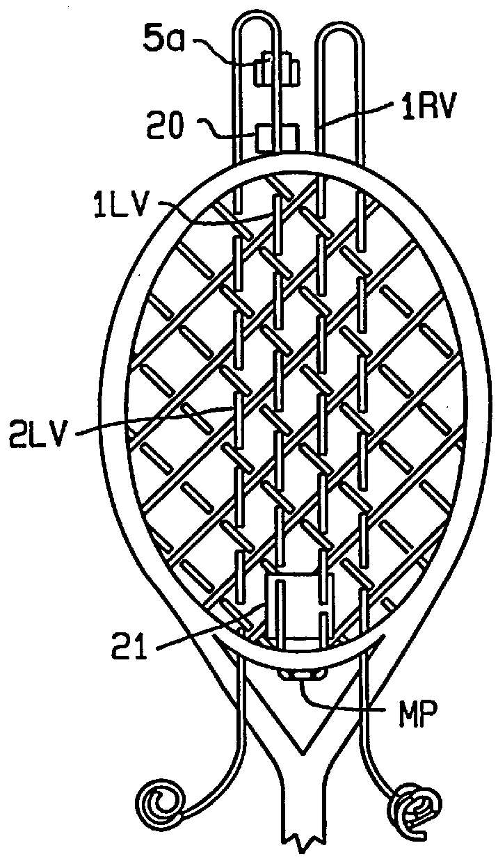 Method and apparatus for stringing game racket and the racket so strung