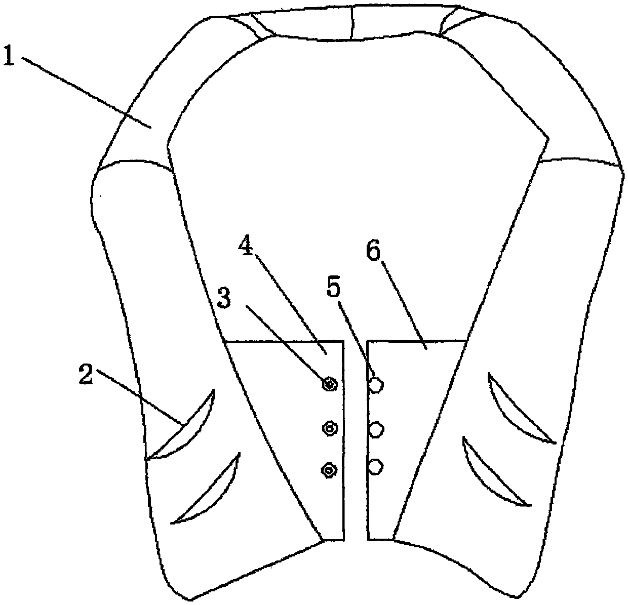 Anti-burglary saddlebag