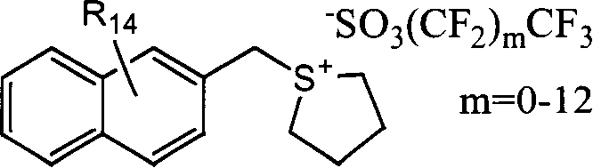 Dark ultraviolet negative photoresist and filming resin