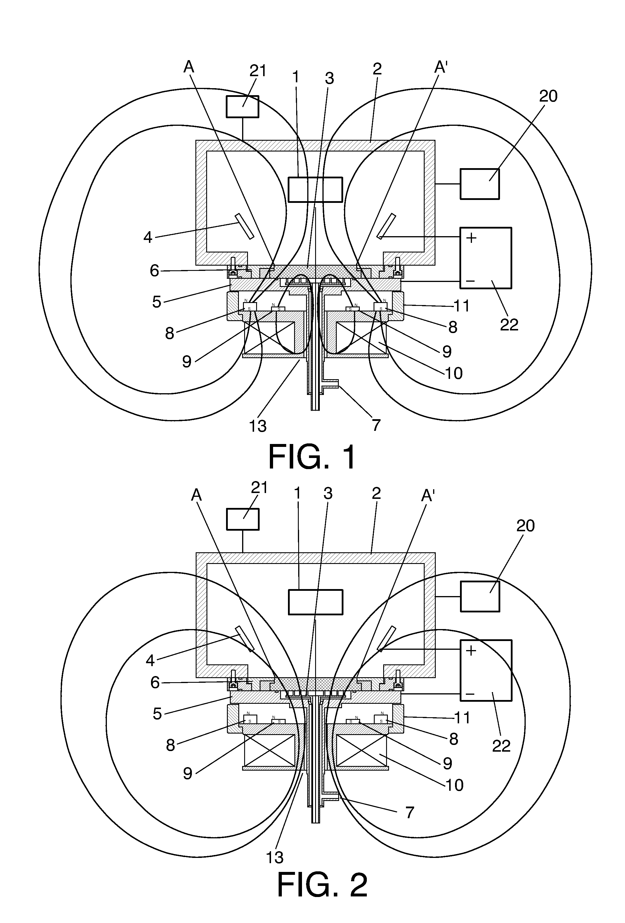 Arc evaporator and method for operating the evaporator