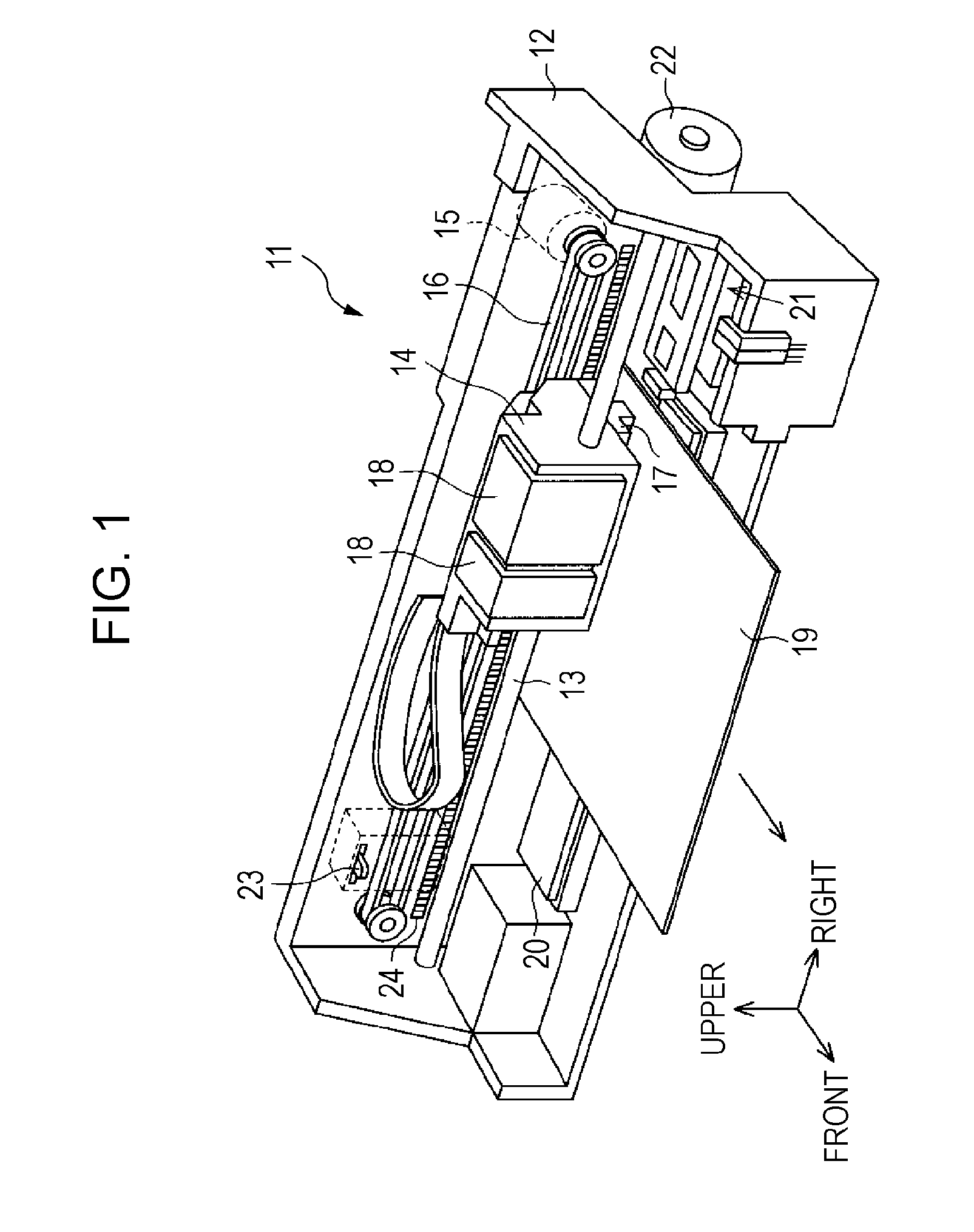 Electronic apparatus and method of controlling electric motor mounted in electronic apparatus