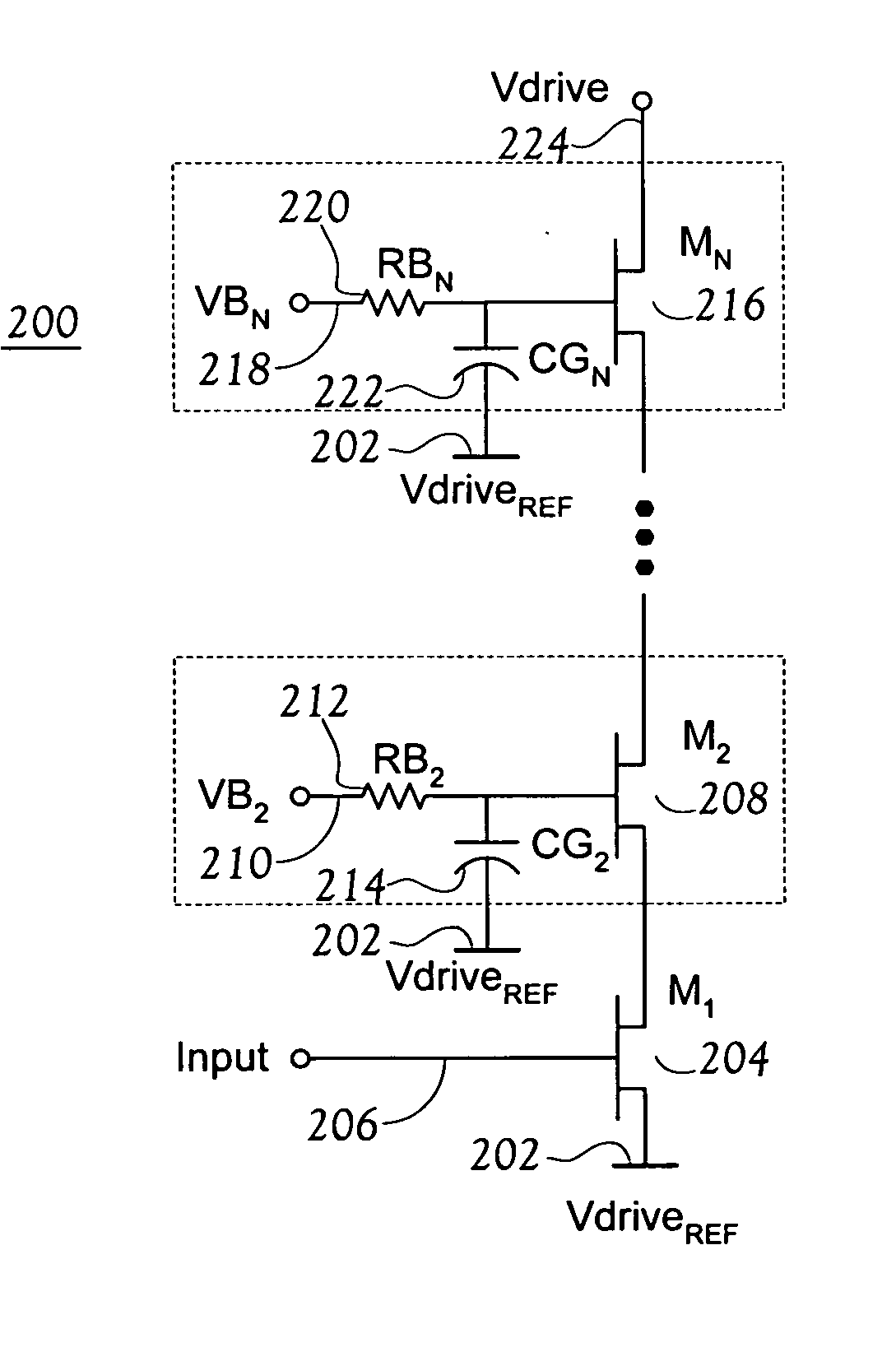 Stacked transistor method and apparatus