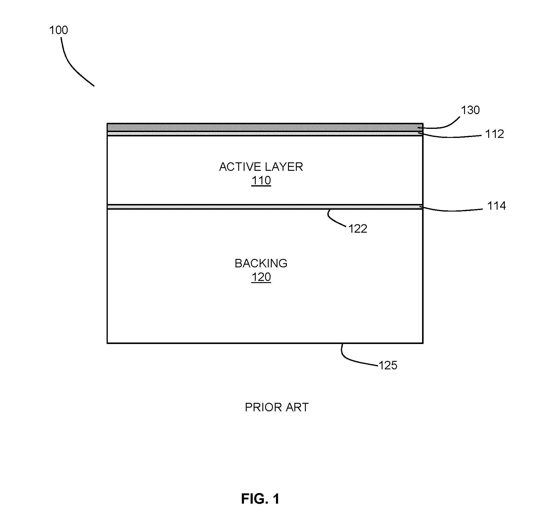 Ultrasonic transducer with backing having spatially segmented surface
