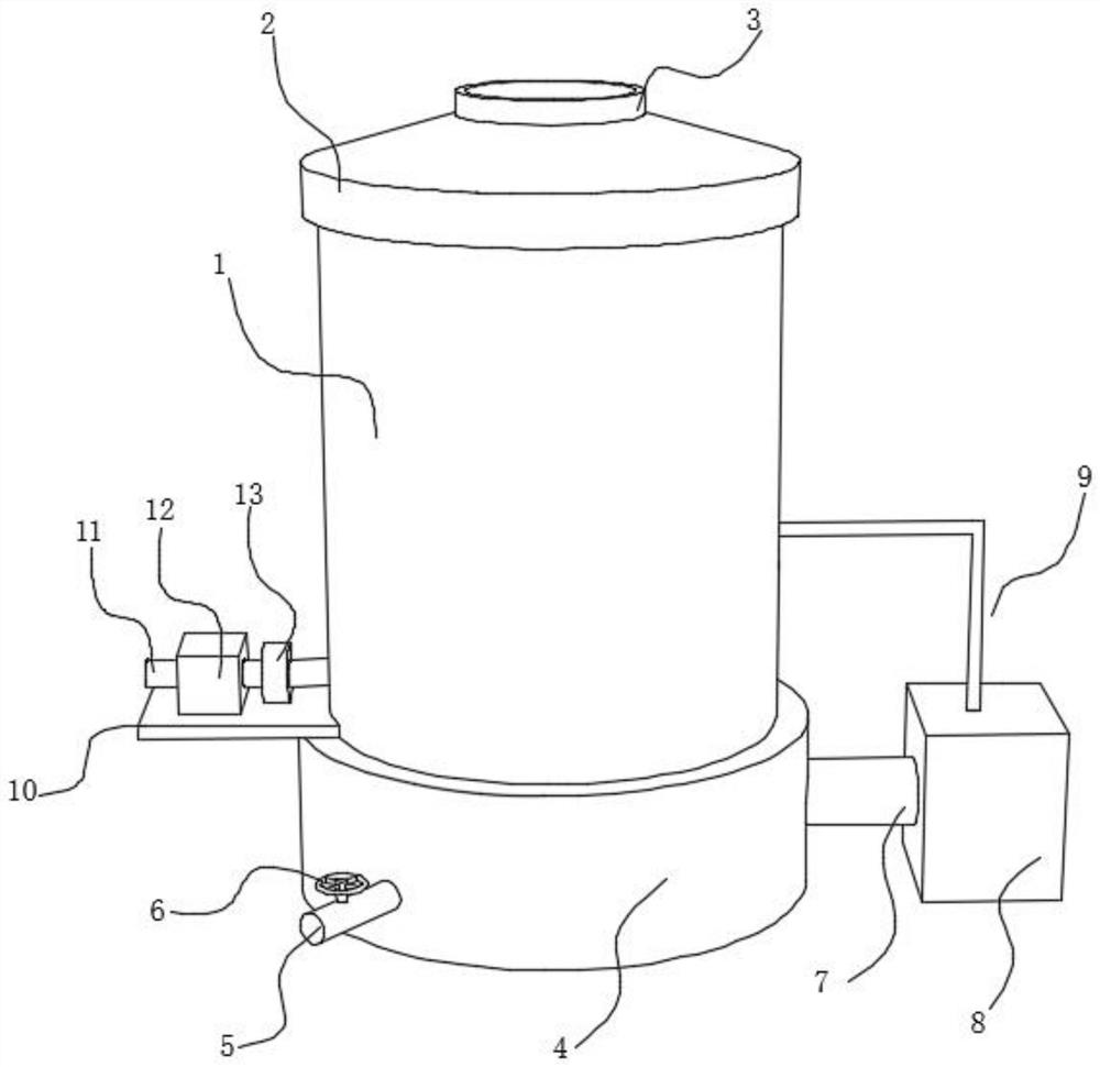 A purification tower for air pollution control