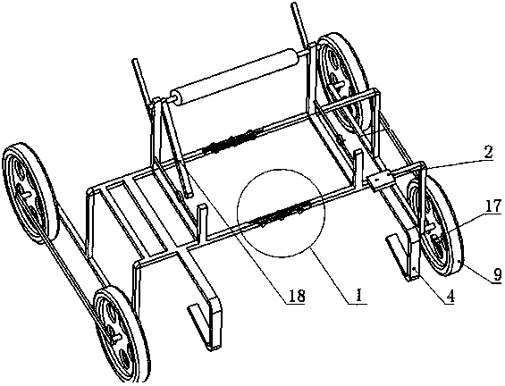 Efficient semi-automatic film-receiving and rod-receiving integrated machine for arched shed, and control method thereof