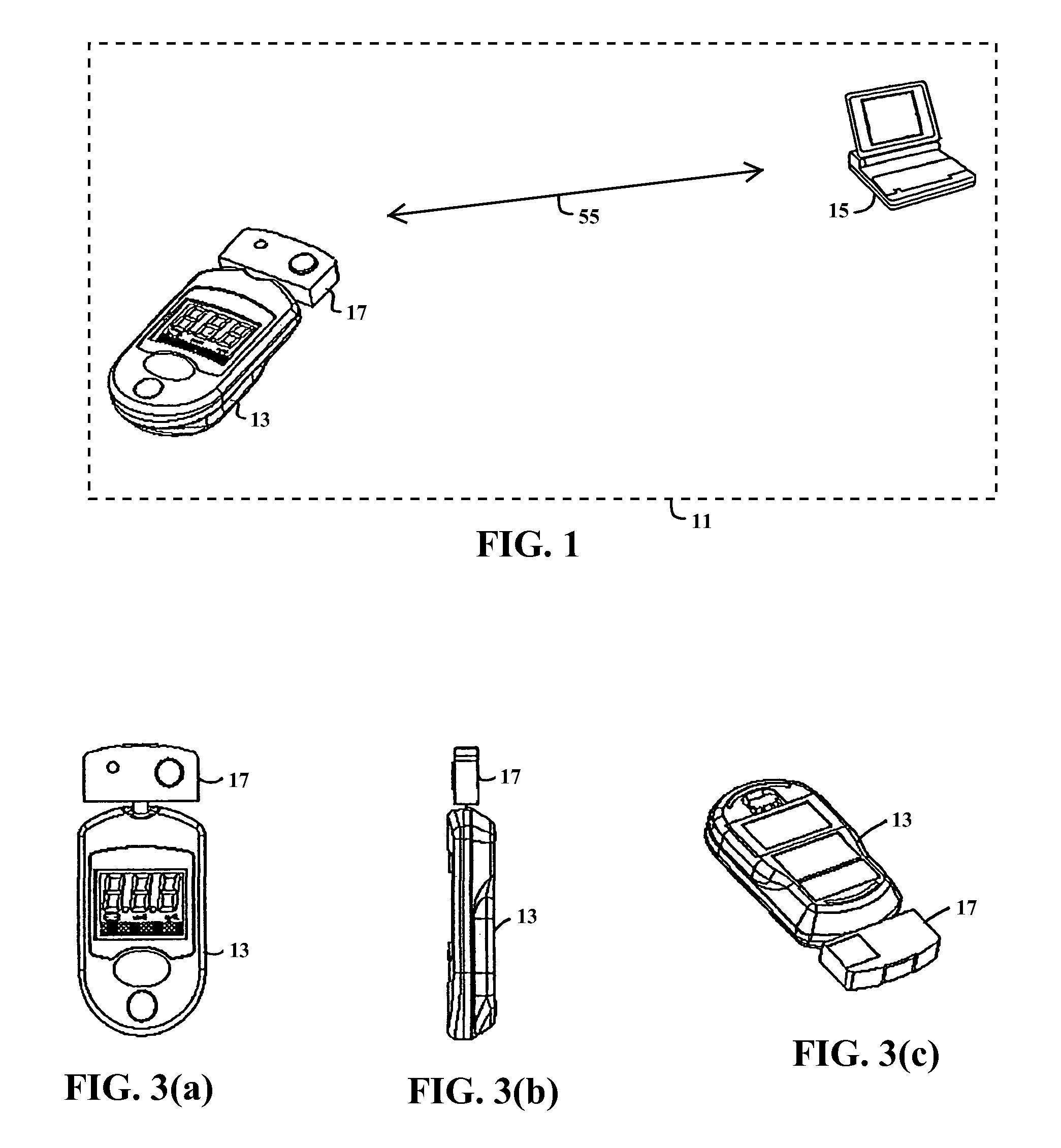 Method and system for transferring analyte test data