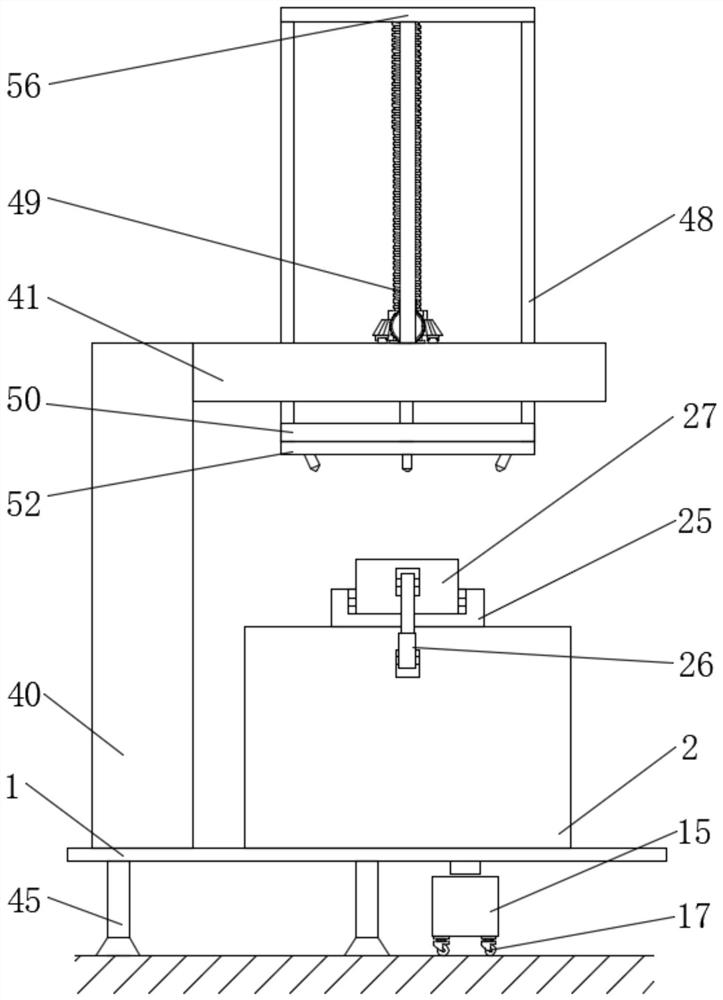 A kind of cleaning equipment for refractory production and using method thereof