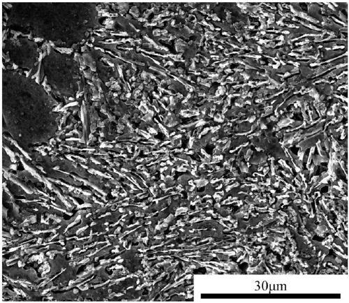 Preparation process of hypoeutectic aluminum-silicon alloy inoculated by high-entropy alloy