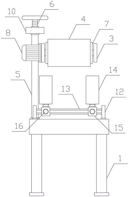 Wood plate compress-conveying mechanism