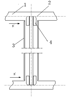 Method for binding iron core of transformer