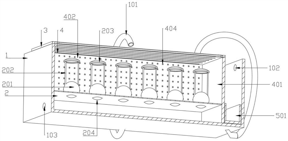 Municipal rainwater regulation and storage system