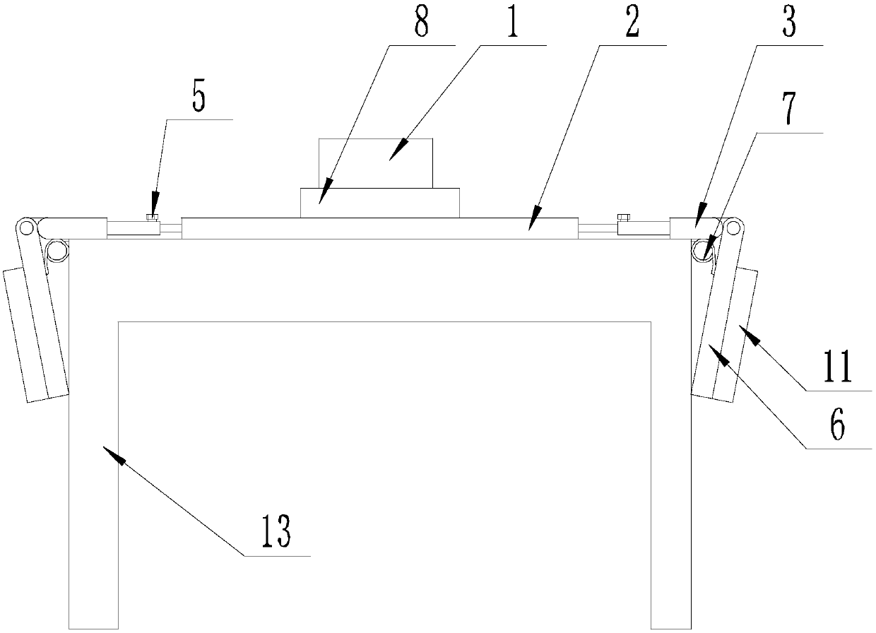 Palmar venous authentication device convenient to quickly operate