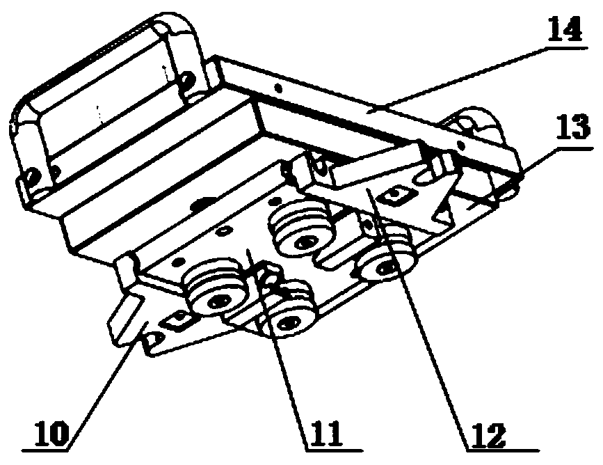 A circular storage device based on arc guide rail