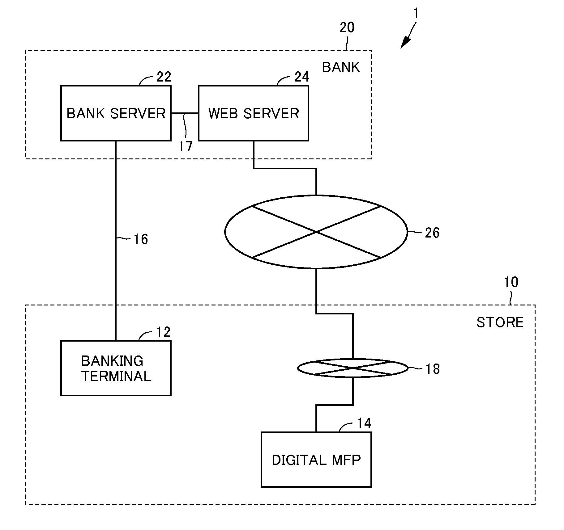 Print system for outputting transaction statement