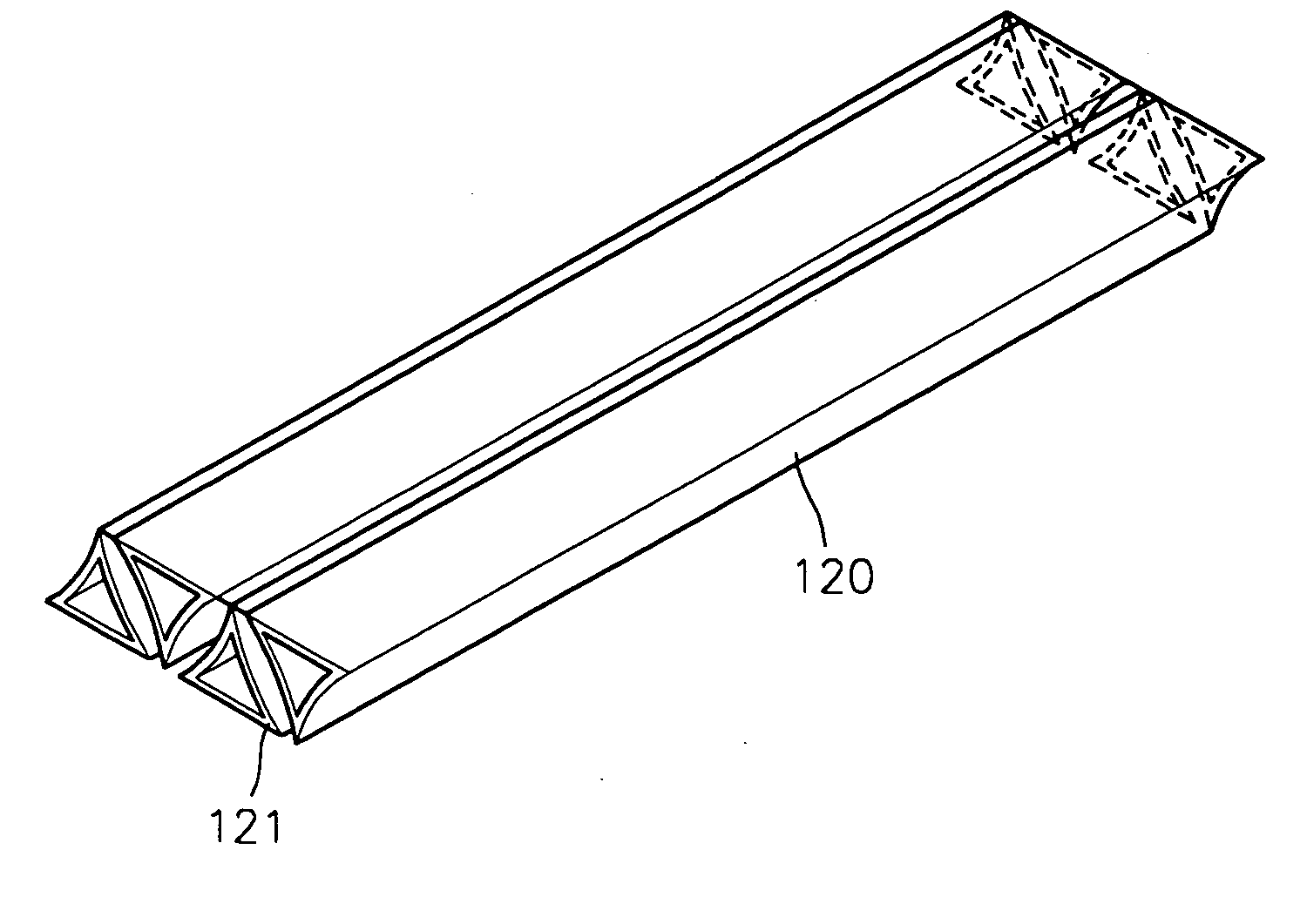 Micro heat pipe with poligonal cross-section manufactured via extrusion or drawing