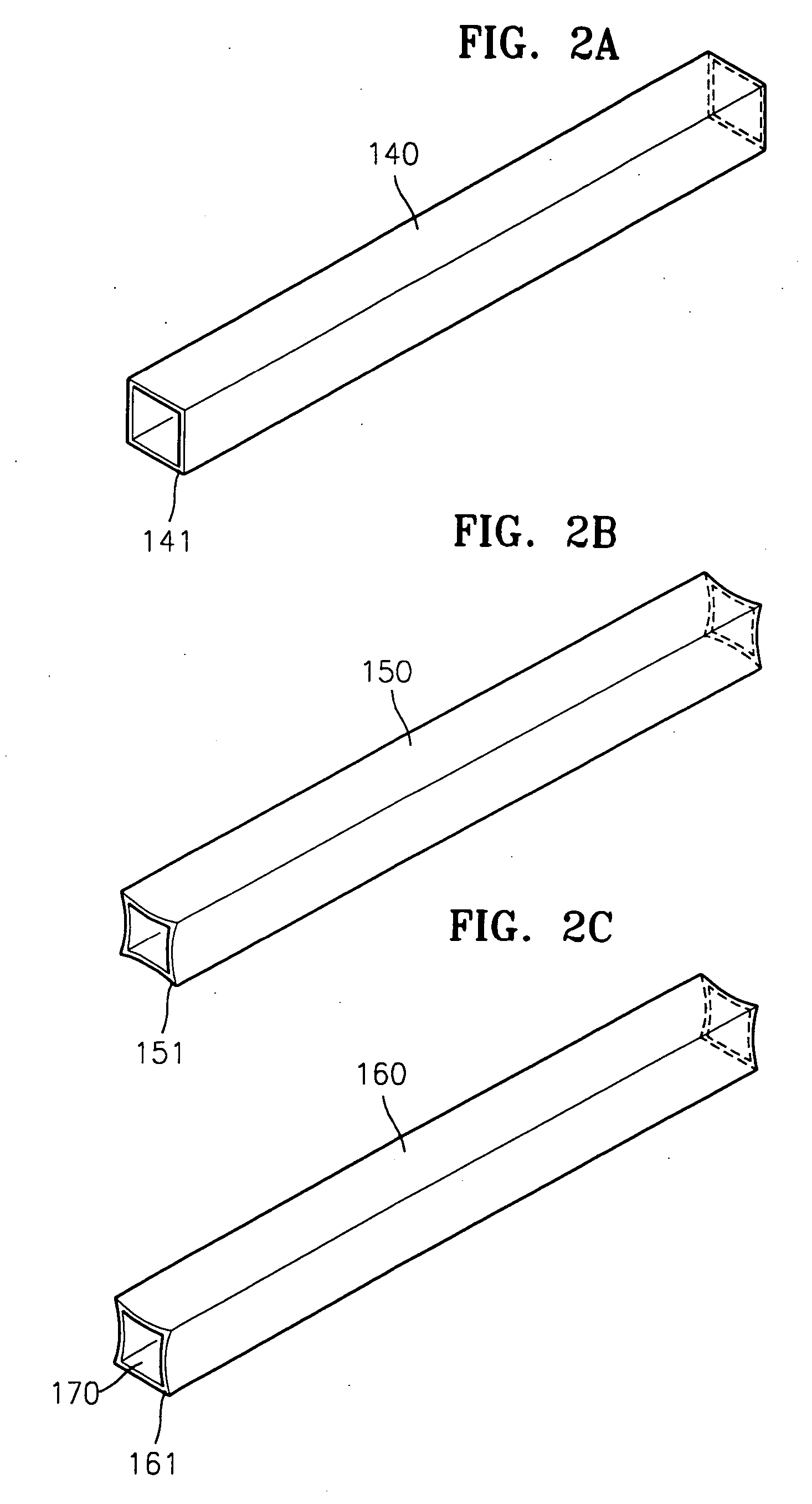 Micro heat pipe with poligonal cross-section manufactured via extrusion or drawing
