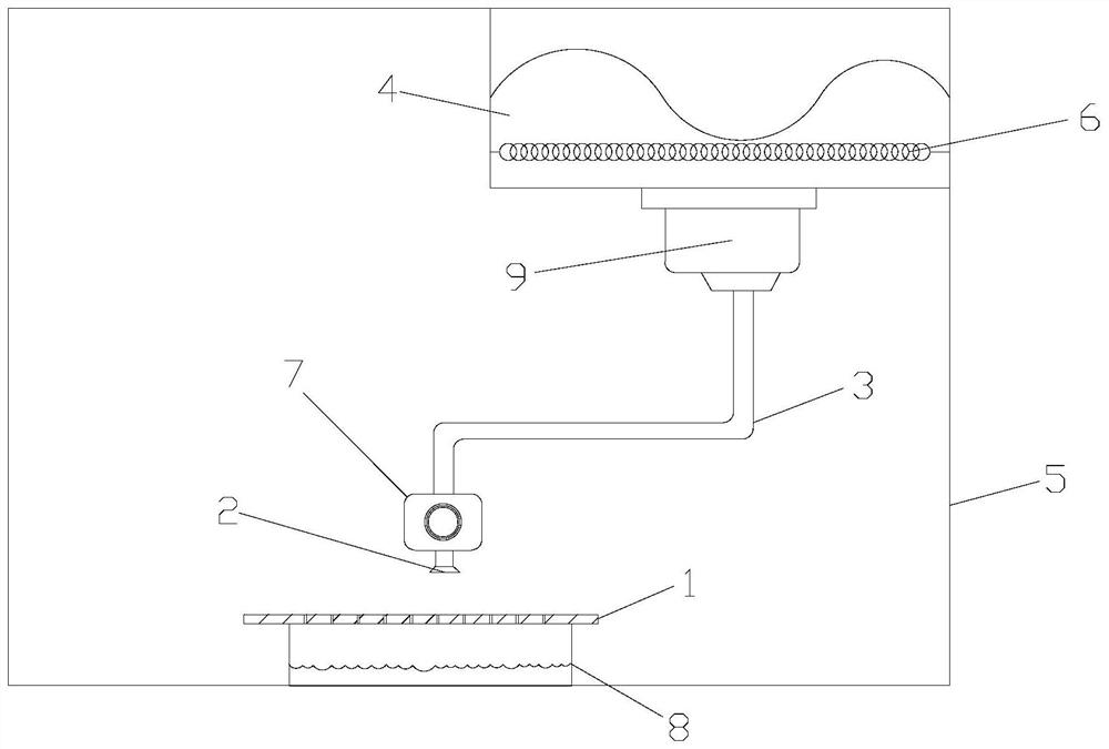 Device and method for quickly and qualitatively detecting deformation of invisible dental appliance