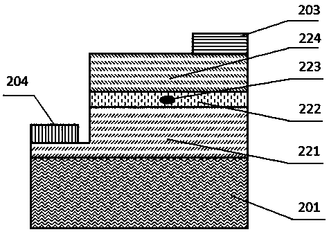 Solar-blind ultraviolet single-photon source and preparation method thereof