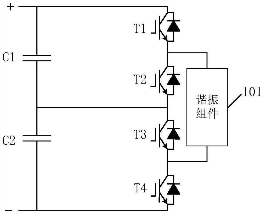 Power electronic converter, resonance balance circuit and control method thereof