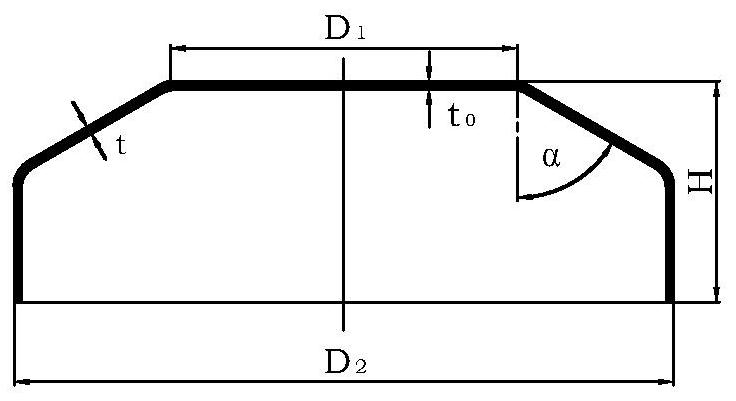 Room temperature spinning forming method of hard-to-deform nickel-based superalloy composite curved busbar components