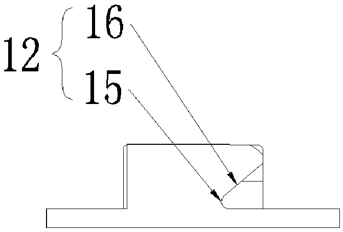 Medical waste collection bag bracket