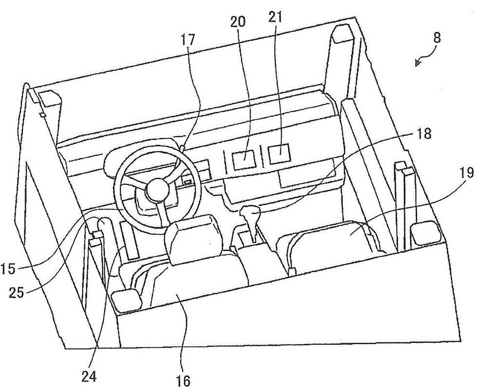 Transport vehicle and control method for transport vehicle