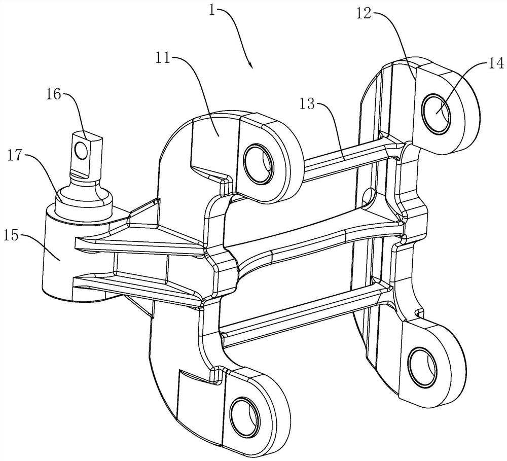 Hanger shaft installation workbench for brake lever hanger