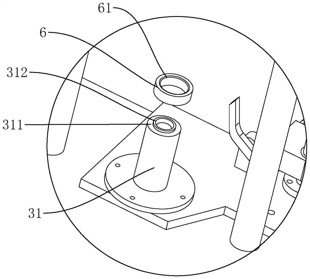 Hanger shaft installation workbench for brake lever hanger