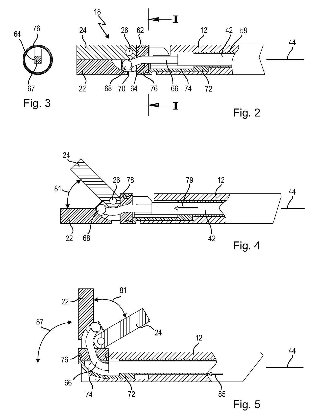 Rotable and pivotable medical instrument