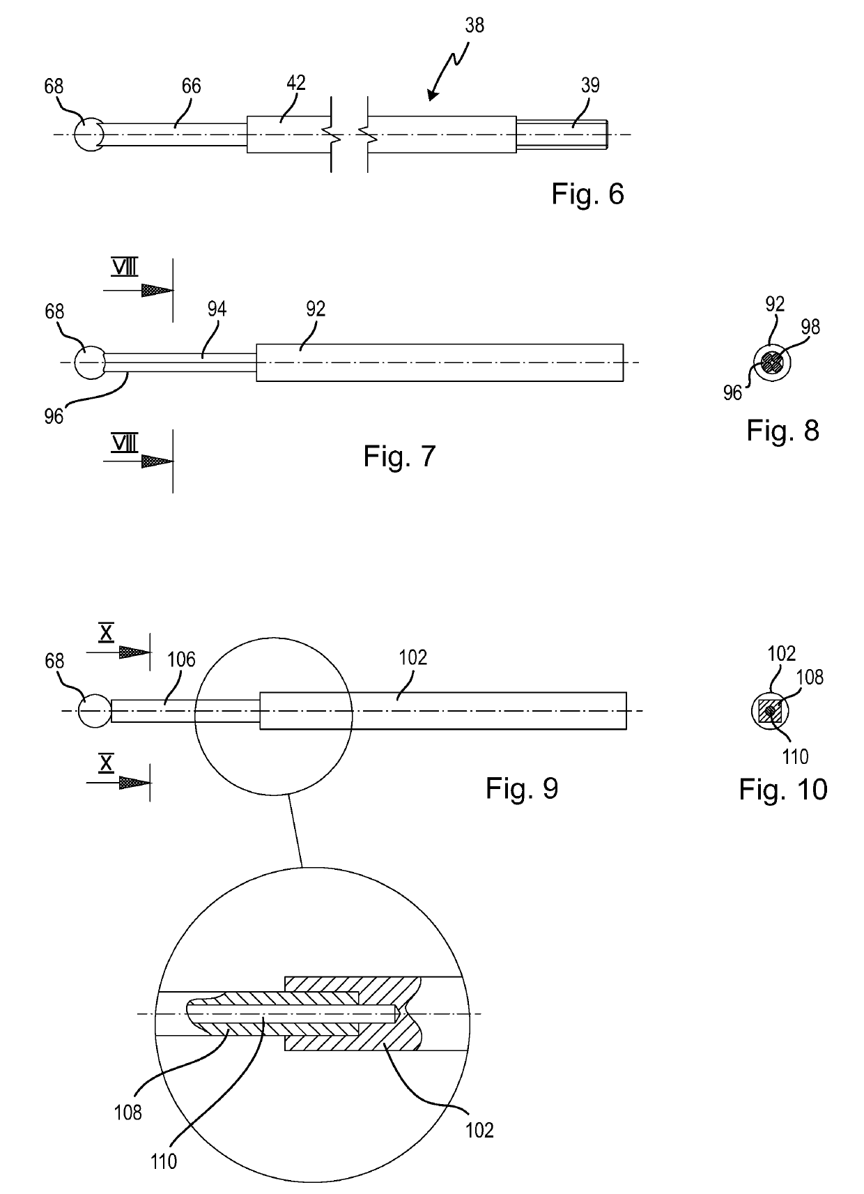 Rotable and pivotable medical instrument