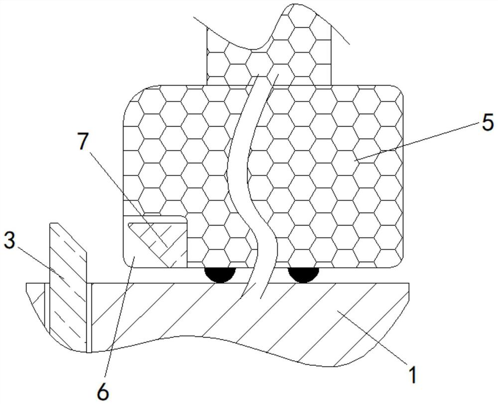 A data storage device capable of avoiding the looseness of the connection port after repeated plugging and unplugging